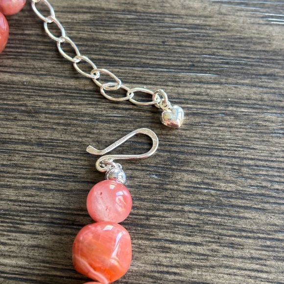 Jay King Mine Finds Carnelian and Agate Chunky Beaded Necklace - Picture 5 of 7